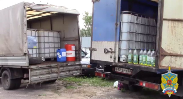 В Московской области задержаны подозреваемых в краже более 11 тонн дизельного топлива