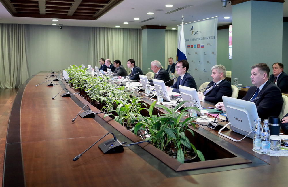 Заседание совета Евразийской экономической комиссии