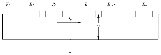 Схема цепи аналогичной гидравлической схеме